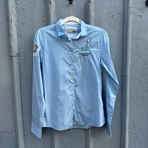 La Martina Camisa Eq Carnival Polo Shirt, BNWT, size Small